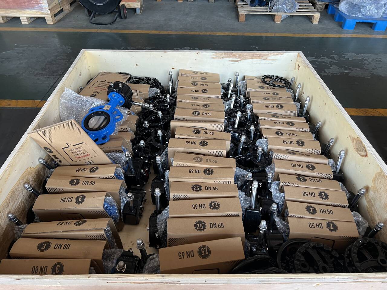Un lotto di prodotti di Zhongnuan Valve è stato esportato con successo all'estero!