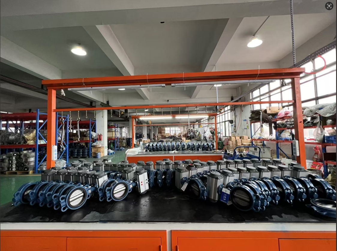Il seminario di produzione delle valvole Zhongnuan ha assistito a un forte boom della costruzione