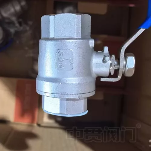 MANUALE 2PCS Valvola a sfera d'estremità filettata