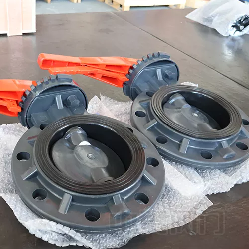 Valvola a farfalla PVC