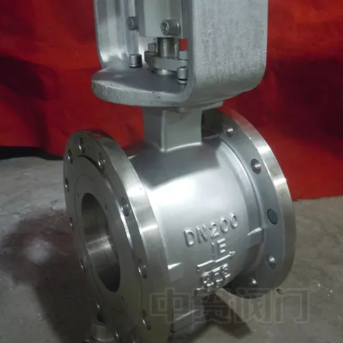 Valvola a sfera a V-port in acciaio inossidabile